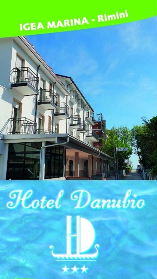 Hotel Danubio Bellaria-Igea Marina Eksteriør bilde